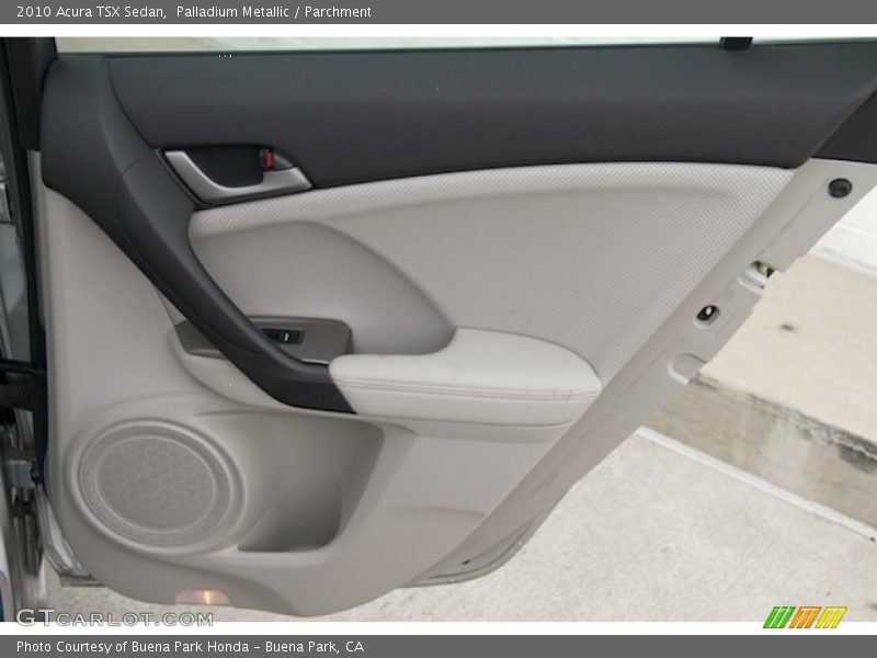 Palladium Metallic / Parchment 2010 Acura TSX Sedan