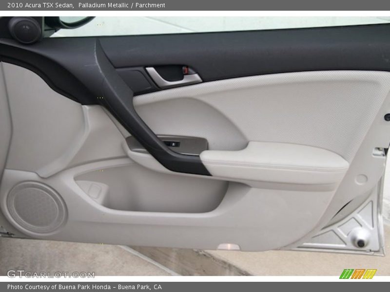Palladium Metallic / Parchment 2010 Acura TSX Sedan