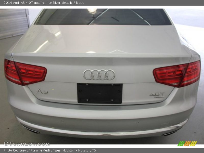 Ice Silver Metallic / Black 2014 Audi A8 4.0T quattro