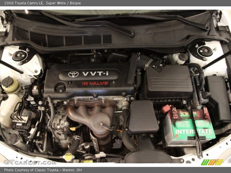 Super White / Bisque 2009 Toyota Camry LE