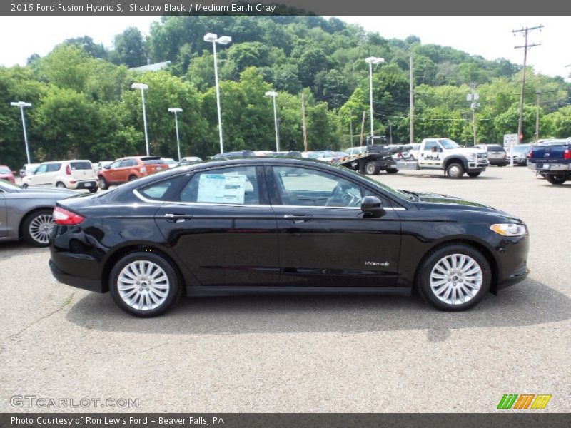  2016 Fusion Hybrid S Shadow Black