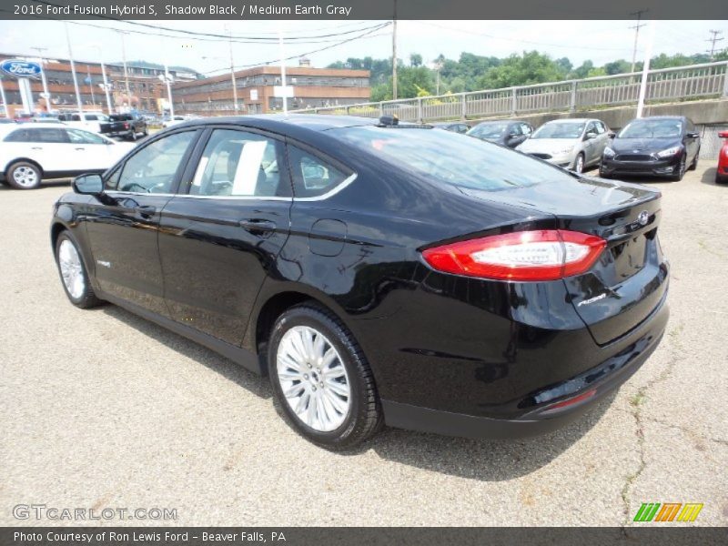 Shadow Black / Medium Earth Gray 2016 Ford Fusion Hybrid S