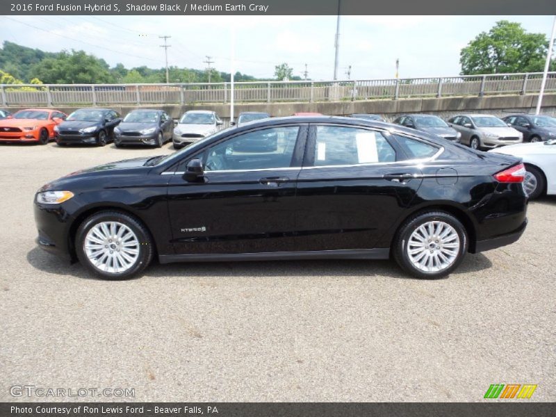  2016 Fusion Hybrid S Shadow Black
