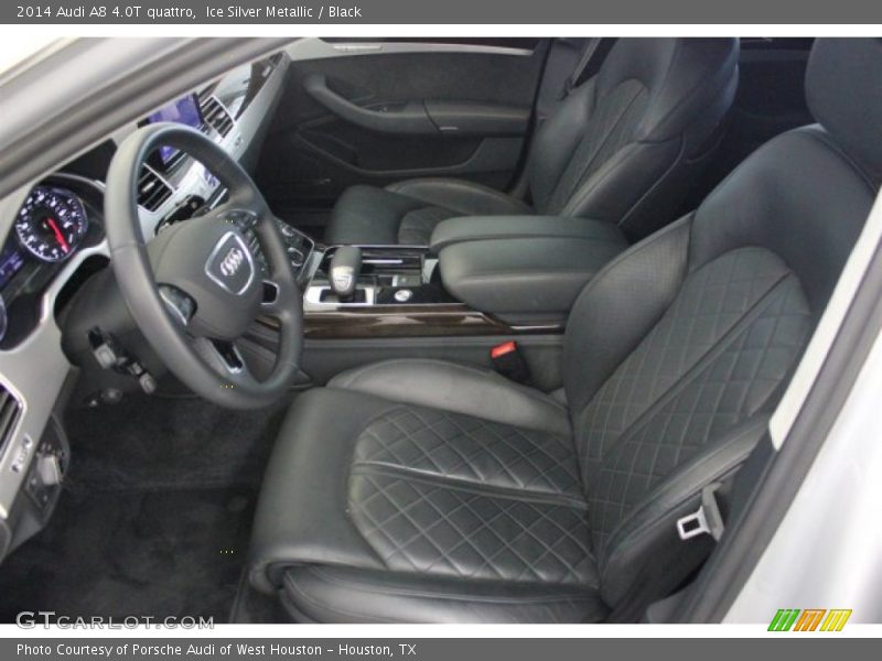 Front Seat of 2014 A8 4.0T quattro