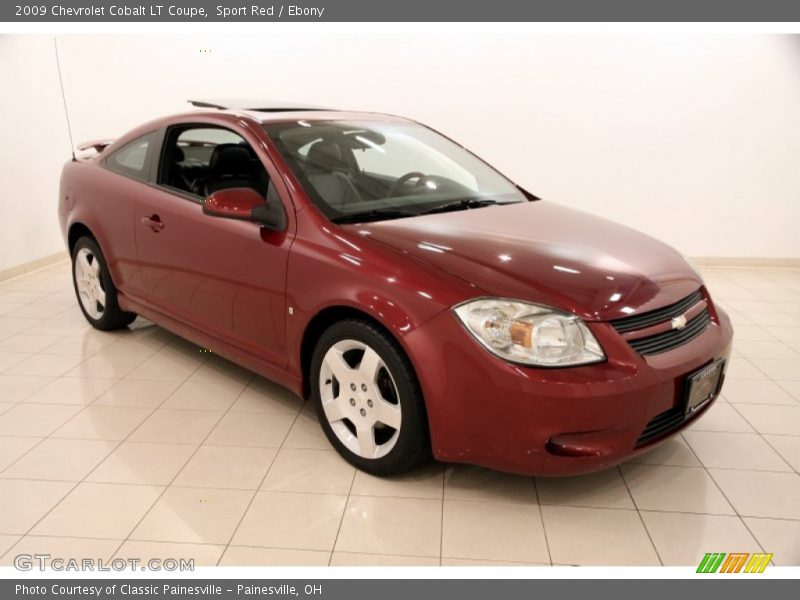 Sport Red / Ebony 2009 Chevrolet Cobalt LT Coupe