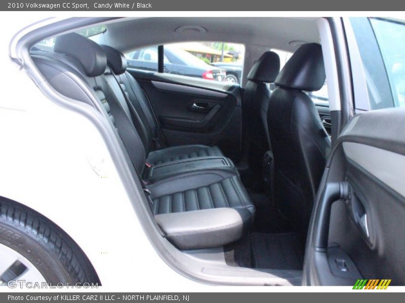 Candy White / Black 2010 Volkswagen CC Sport