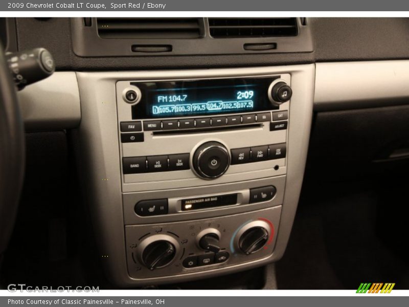 Sport Red / Ebony 2009 Chevrolet Cobalt LT Coupe