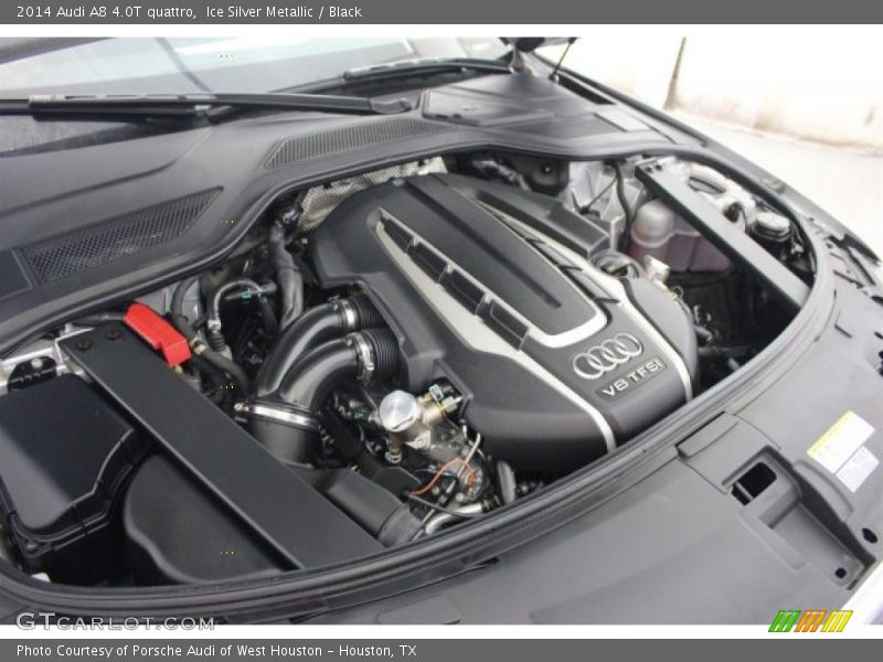  2014 A8 4.0T quattro Engine - 4.0 Liter Turbocharged FSI DOHC 32-Valve VVT V8