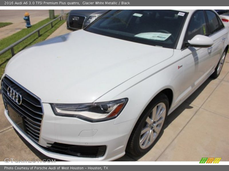 Glacier White Metallic / Black 2016 Audi A6 3.0 TFSI Premium Plus quattro