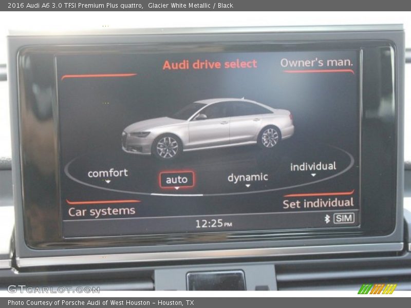 Glacier White Metallic / Black 2016 Audi A6 3.0 TFSI Premium Plus quattro