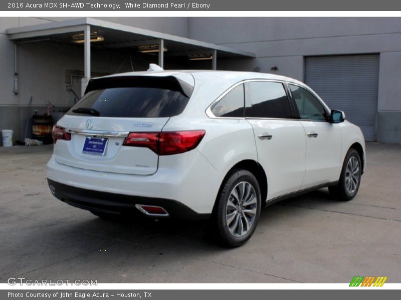 White Diamond Pearl / Ebony 2016 Acura MDX SH-AWD Technology