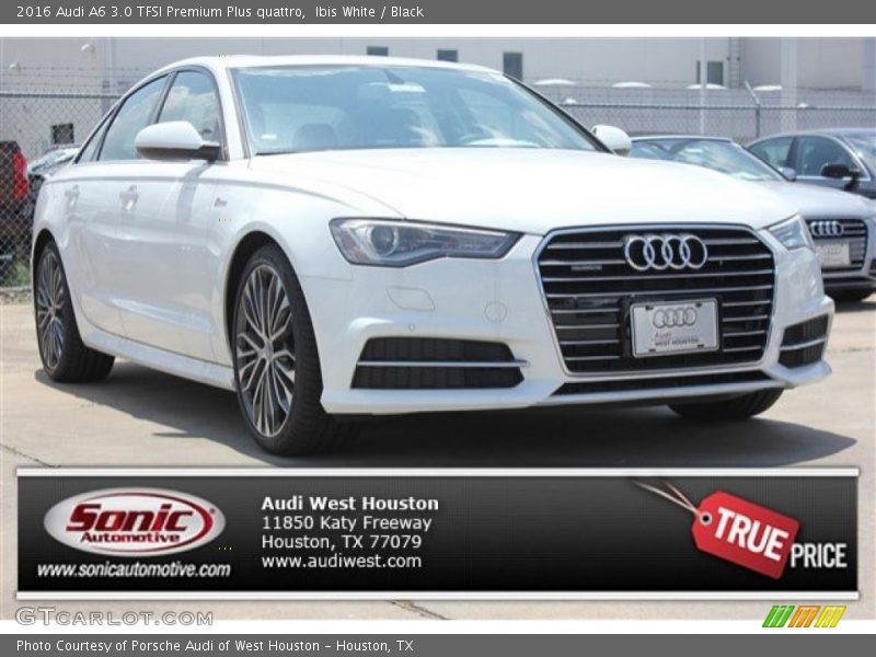 Ibis White / Black 2016 Audi A6 3.0 TFSI Premium Plus quattro