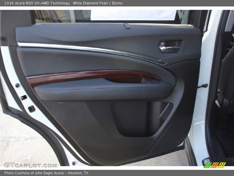 White Diamond Pearl / Ebony 2016 Acura MDX SH-AWD Technology