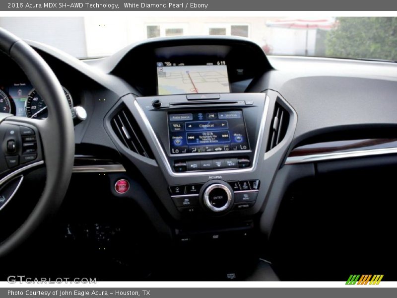 White Diamond Pearl / Ebony 2016 Acura MDX SH-AWD Technology