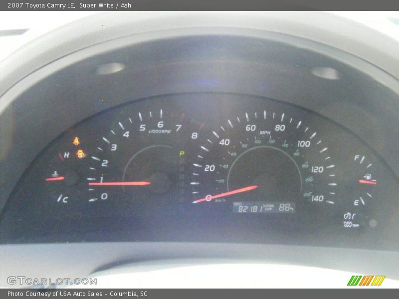 Super White / Ash 2007 Toyota Camry LE