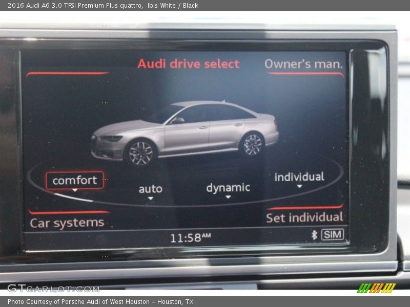 Ibis White / Black 2016 Audi A6 3.0 TFSI Premium Plus quattro