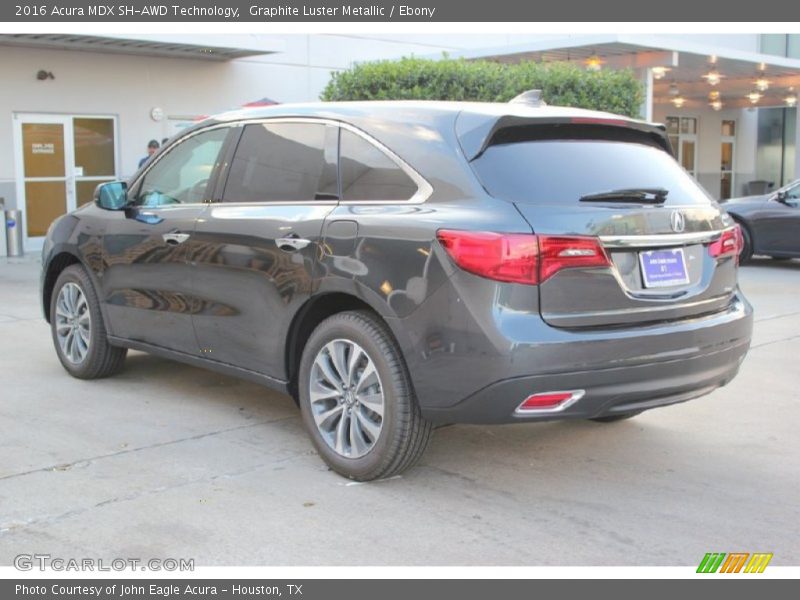 Graphite Luster Metallic / Ebony 2016 Acura MDX SH-AWD Technology