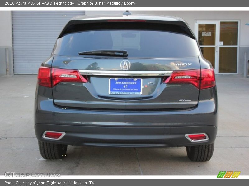 Graphite Luster Metallic / Ebony 2016 Acura MDX SH-AWD Technology
