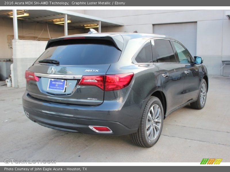 Graphite Luster Metallic / Ebony 2016 Acura MDX SH-AWD Technology