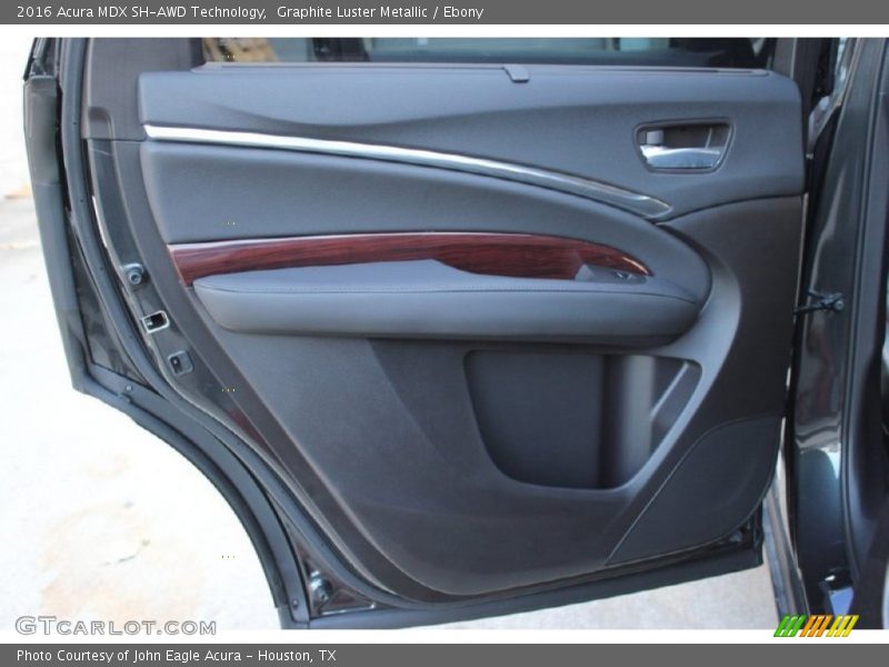Graphite Luster Metallic / Ebony 2016 Acura MDX SH-AWD Technology
