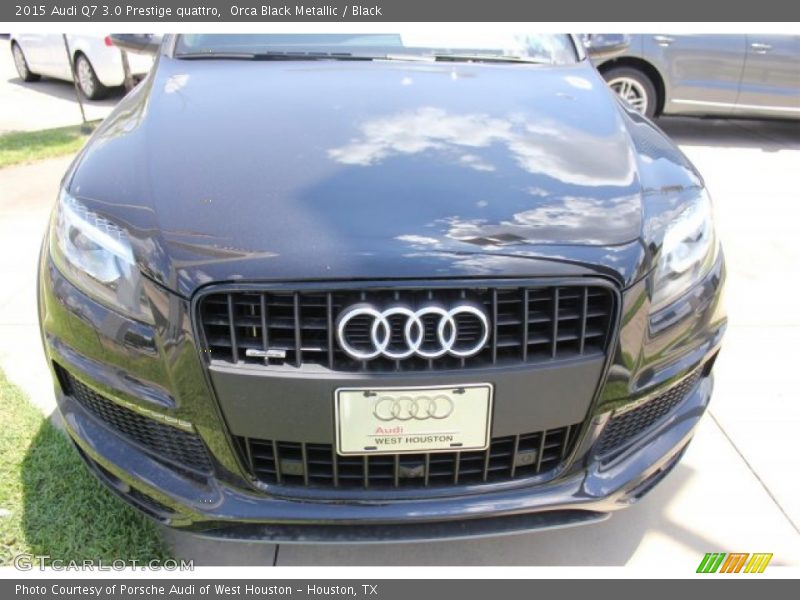 Orca Black Metallic / Black 2015 Audi Q7 3.0 Prestige quattro