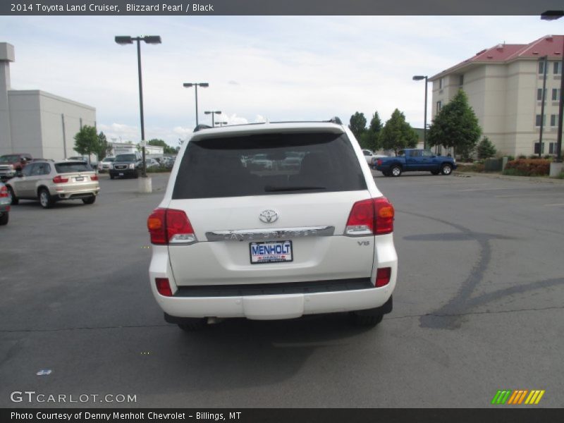 Blizzard Pearl / Black 2014 Toyota Land Cruiser
