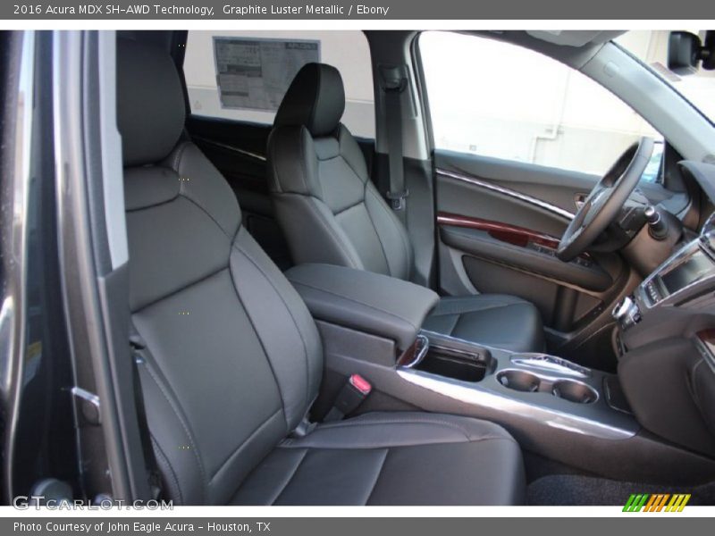 Graphite Luster Metallic / Ebony 2016 Acura MDX SH-AWD Technology