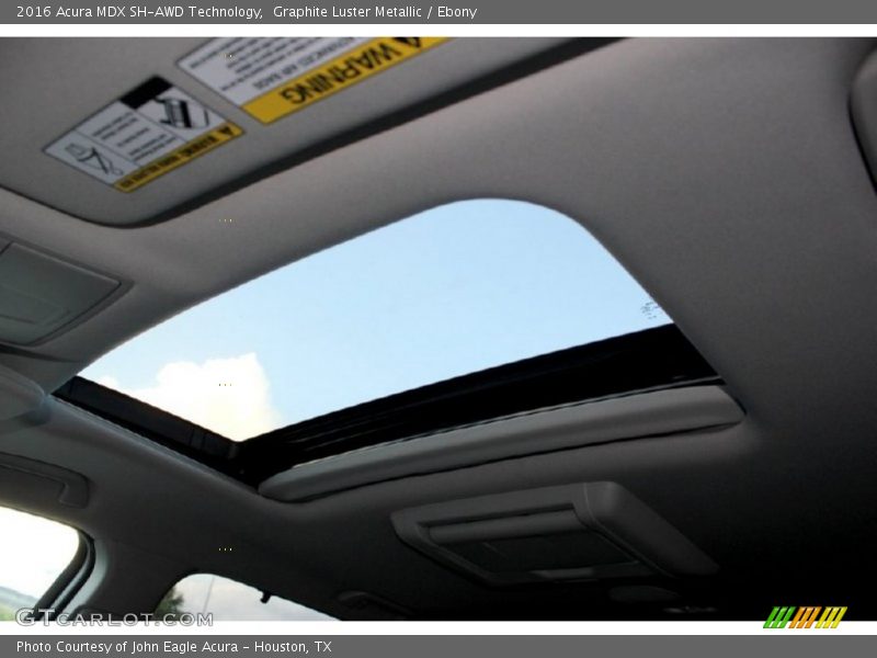 Graphite Luster Metallic / Ebony 2016 Acura MDX SH-AWD Technology