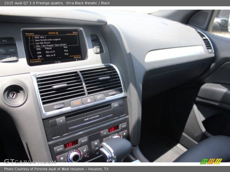 Orca Black Metallic / Black 2015 Audi Q7 3.0 Prestige quattro
