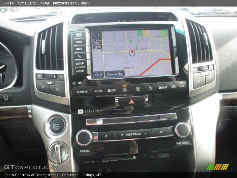 Blizzard Pearl / Black 2014 Toyota Land Cruiser