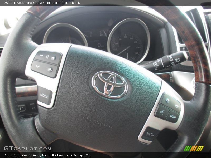 Blizzard Pearl / Black 2014 Toyota Land Cruiser