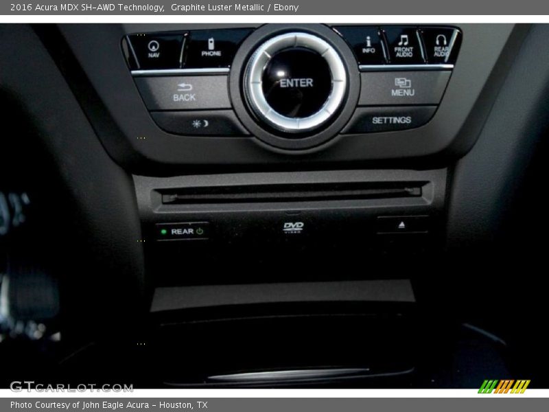 Graphite Luster Metallic / Ebony 2016 Acura MDX SH-AWD Technology
