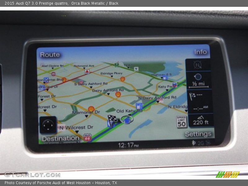 Orca Black Metallic / Black 2015 Audi Q7 3.0 Prestige quattro