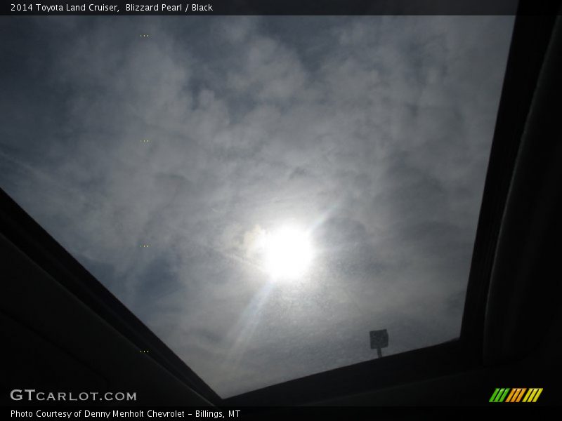 Blizzard Pearl / Black 2014 Toyota Land Cruiser