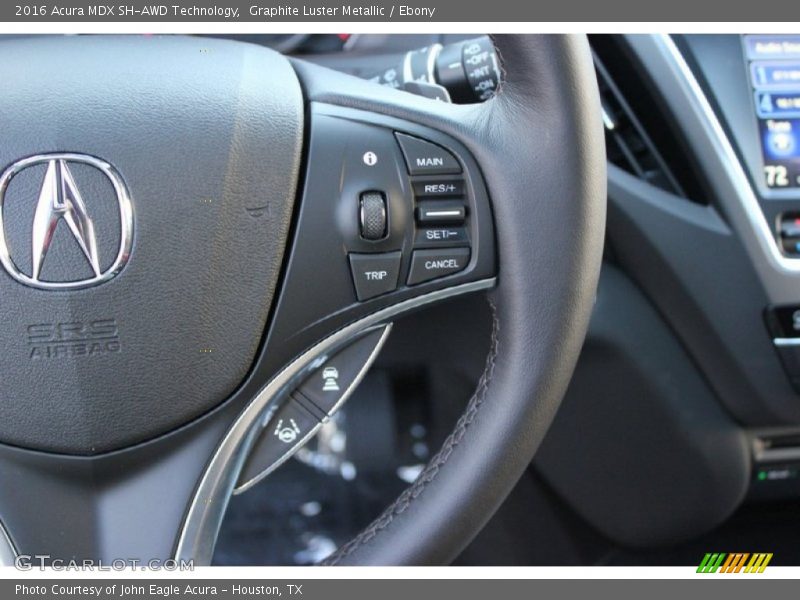 Graphite Luster Metallic / Ebony 2016 Acura MDX SH-AWD Technology