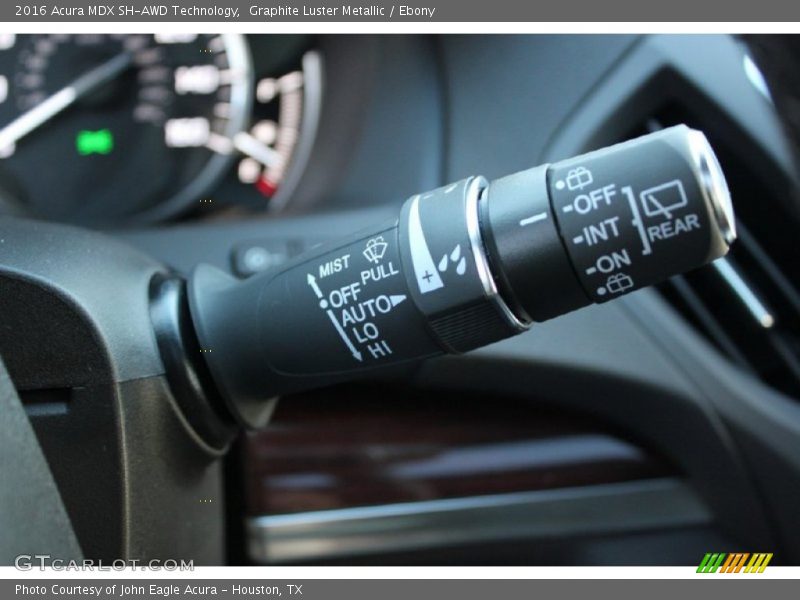 Graphite Luster Metallic / Ebony 2016 Acura MDX SH-AWD Technology