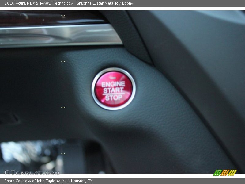 Graphite Luster Metallic / Ebony 2016 Acura MDX SH-AWD Technology