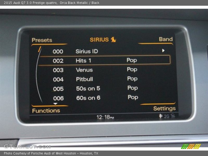 Orca Black Metallic / Black 2015 Audi Q7 3.0 Prestige quattro