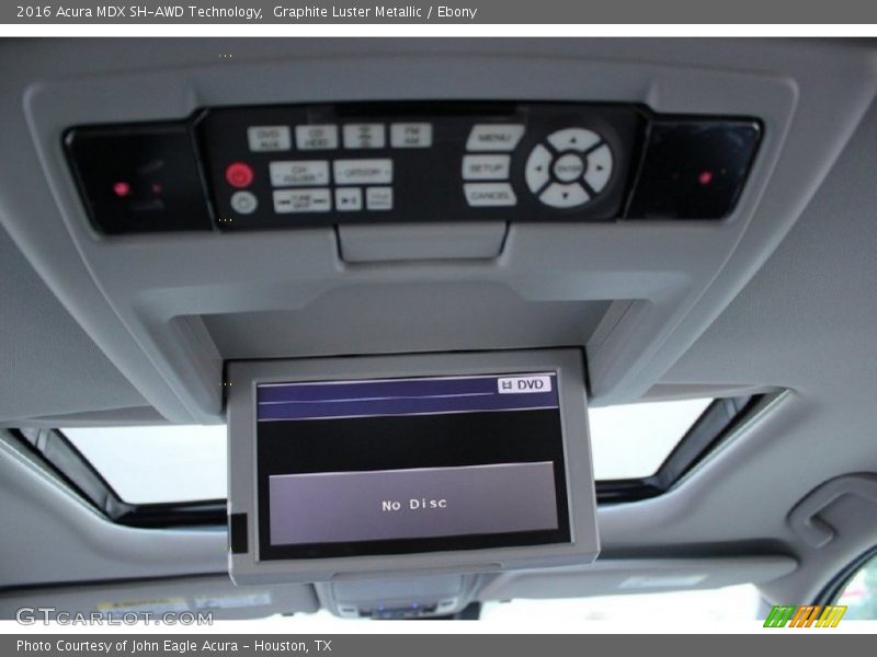 Graphite Luster Metallic / Ebony 2016 Acura MDX SH-AWD Technology
