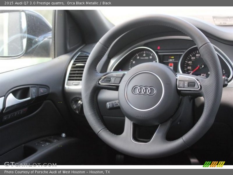 Orca Black Metallic / Black 2015 Audi Q7 3.0 Prestige quattro