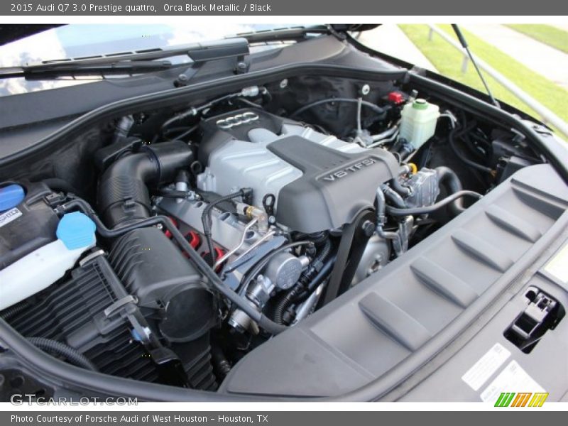 Orca Black Metallic / Black 2015 Audi Q7 3.0 Prestige quattro