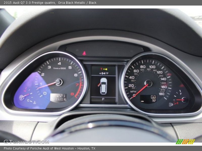 Orca Black Metallic / Black 2015 Audi Q7 3.0 Prestige quattro