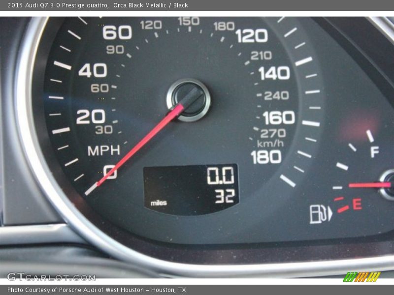 Orca Black Metallic / Black 2015 Audi Q7 3.0 Prestige quattro