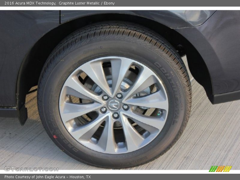 Graphite Luster Metallic / Ebony 2016 Acura MDX Technology