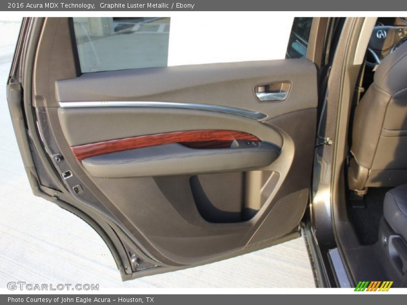 Graphite Luster Metallic / Ebony 2016 Acura MDX Technology