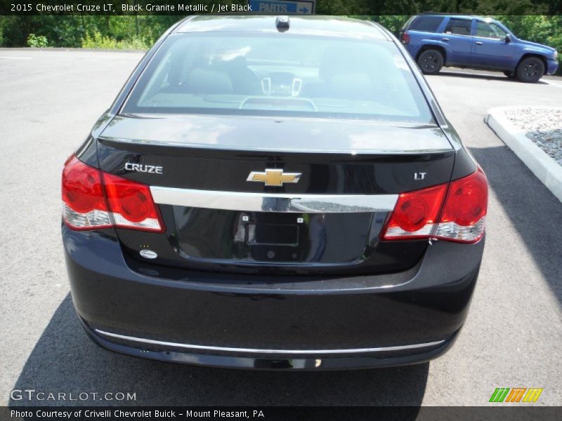 Black Granite Metallic / Jet Black 2015 Chevrolet Cruze LT