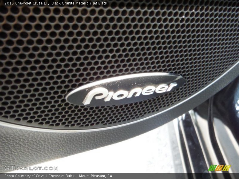 Black Granite Metallic / Jet Black 2015 Chevrolet Cruze LT