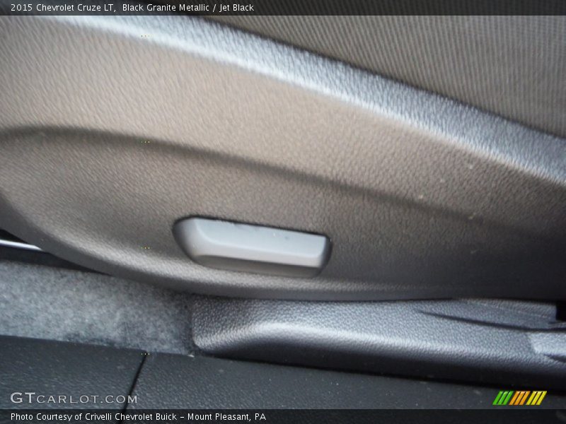 Black Granite Metallic / Jet Black 2015 Chevrolet Cruze LT