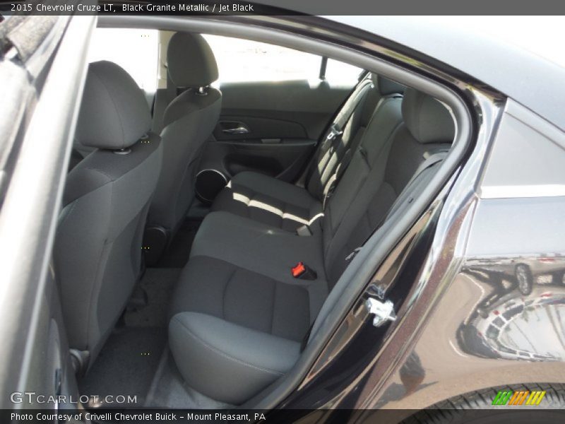 Black Granite Metallic / Jet Black 2015 Chevrolet Cruze LT