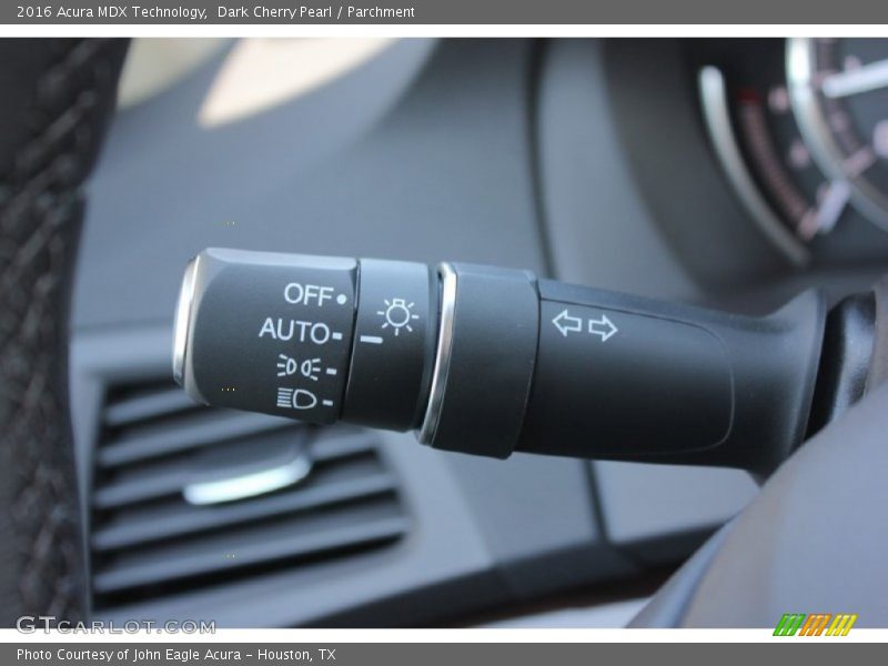 Dark Cherry Pearl / Parchment 2016 Acura MDX Technology